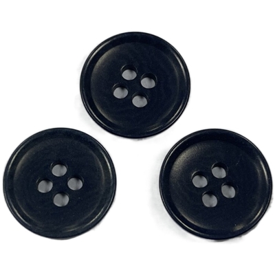 o revestimento 32L que costura o material natural abotoa-se/botão preto do corozo