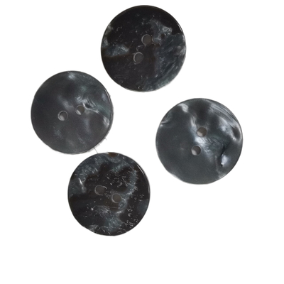 Furo natural 0.2g de Shell Natural Material Buttons Two do teste padrão para a costura e trabalhos manuais de confecção de malhas