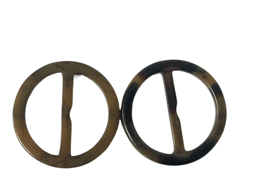 O plástico curva 2 o uso do efeito 56mm do chifre dos furos para o vestuário do revestimento do saco