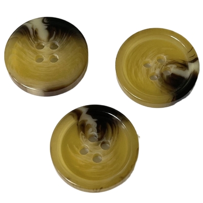 O ODM Rim Yellow Color Fake Horn abotoa o acessório do vestuário 30L